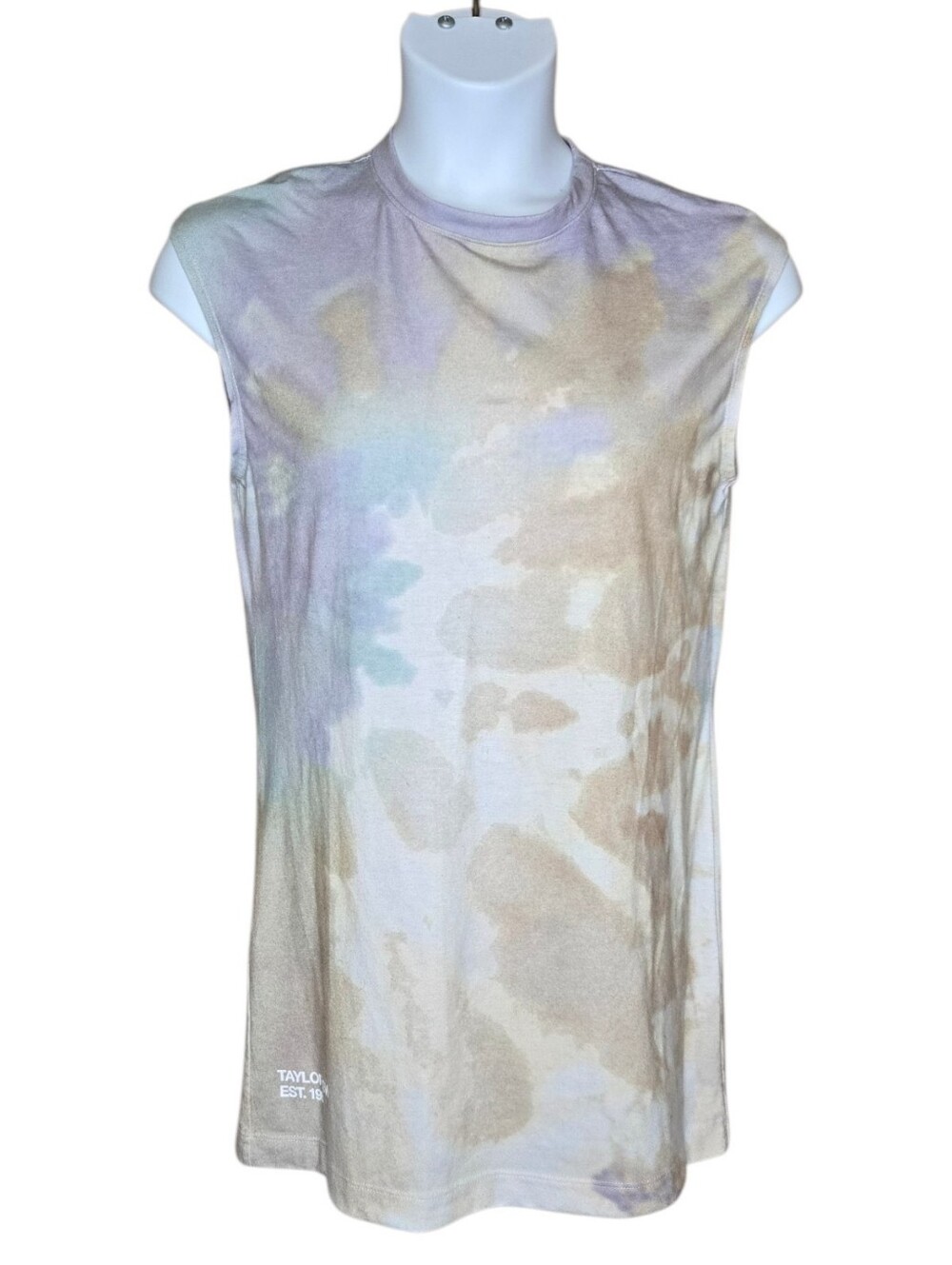 TAYLOR SWIFT tie dye Folklore Just A Summer Thing beach coverup shirt dress M
